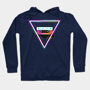 Totally Triangular 80s Cassette Tape Hoodie